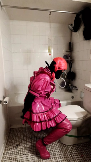 Sissy Maids Predicament Bondage Fun, Drink to Escape.
