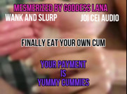 Double Team CEI Finally Eat Your Own Cum Right Now