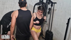 The Personal Trainer Ate My Stepsister and I at the Gym