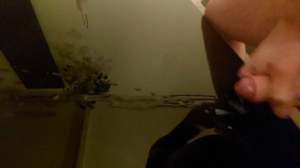 Huge load of cum on table