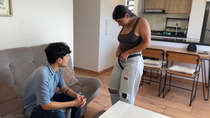 The Casting Guy Invites Me to Work with Him, I End up Surprising Him with How Rich I Fuck. He Cummed Inside My Pussy!