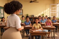 Teacher Skipped Math Today and Taught the Class How to Save Their Marriages (ai Generated)