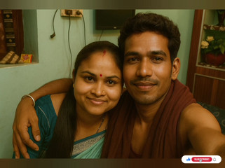 Indian Couples Honeymoon Outdoor In Bed Romance By -Snapchat143