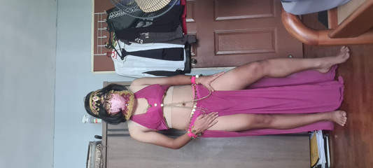 Sissy Belly Dancer Dances for Daddy thumbnail