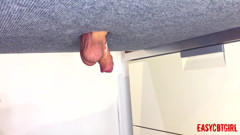 Mistress Shaves Her Slave's Balls on the Milking Board Easycbtgirl