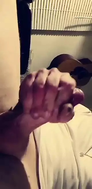 Rik Sean stroking his Cock