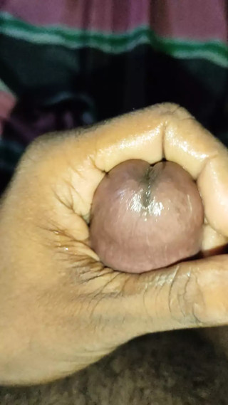 cock ring very hard big dick jerking