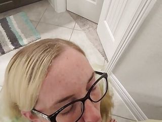 Work Break Pleasure: Masturbation Tease to At-Home Blowjob