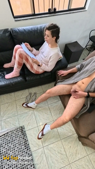 She Knows How to Help with Masturbation and Swallows It All. Taboo.