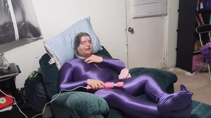 Shiny AMORESY Bodysuit Breathplay Diaper and Vibrator thumbnail