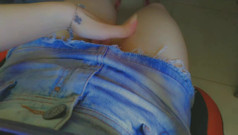POV non stop moaning hot student touching herself until cumming wearing a mini skirt
