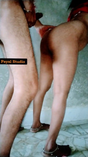 Standing Fucking with Horny Desi Wife Till Cum Inside