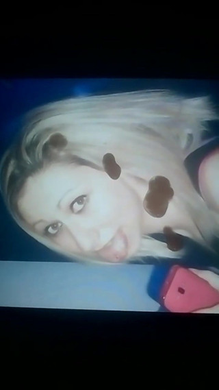 My Hot Juicy Yummy Wax on her Sexy Slutty Nasty Horny Face