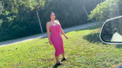 Super Thick Latina Gets Picked up & Fucked in Rolls Royce Truck