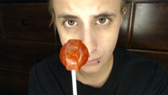 Pierced Lesbian Lollipop Licker