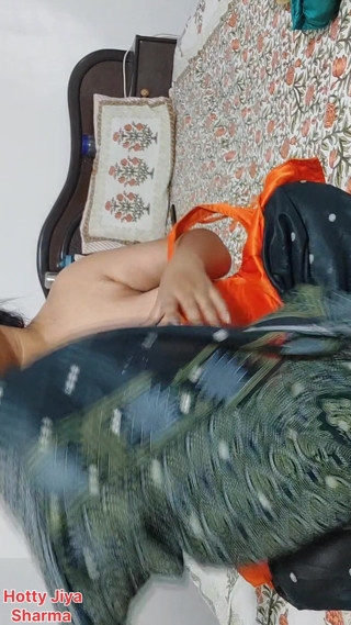 devar for rough and hard anal sex after massage on her back