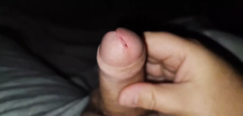 Slow motion jerk and cum shot