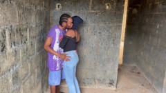 Pretty Teen Girl Fucked Outdoor in Nigeria for the First Time