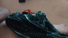 Indian girl puts her husband's penis in her mouth