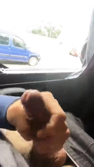 Public Bus Jerking Off