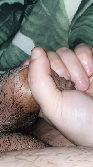 Step son get a better handjob from step mom than from his girlfriend
