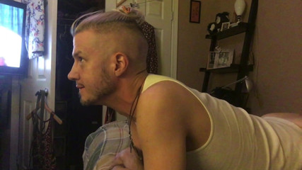 Nearby fuck bud pumps a load in my ass