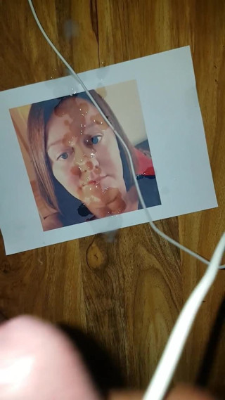 Me cuming loads on photo