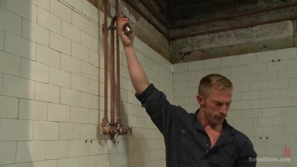 The Creepy Handyman Ties His New up and Fucks Him Senseless