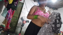 Stepsister Sucking Stepbrother 's Cock and Making Water on Her Boobs in Hindi Audio