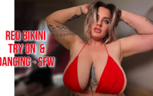 Red Bikini Try on & Twerking