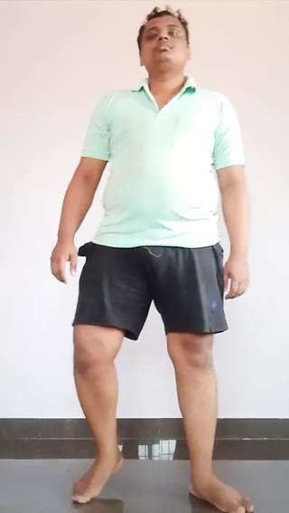 Desi shameless boy removing the clothes to become fully nude