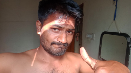 Flash Man Start A Expression in love mode