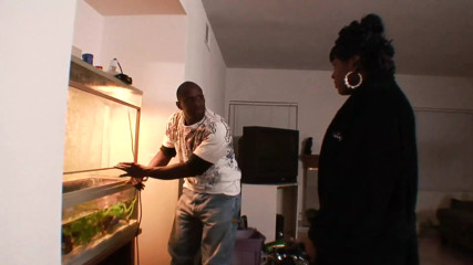 Monica Foster a brunette ebony MILF gets fucked in the pussy
