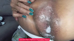 The MILF's little ass was left speechless from so much anal sex.