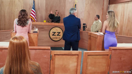 Sexcourt! A Case Of Tit For Spat Natalia Starr, Chantal Danielle Brazzers