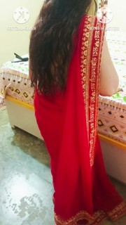 Pankhuri Kunal Shooting in Red Hotel Room