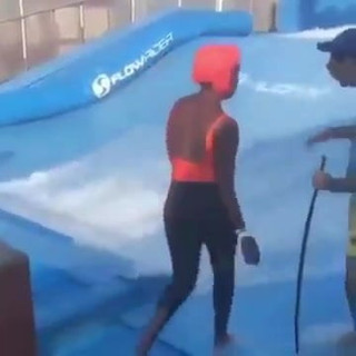 One way to get wet