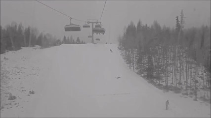 A Ski Day That Changes Quickly