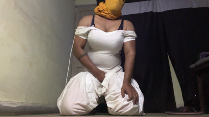 big tits big boobs cross dresser off shoulder showing bra suitsalwar thumbnail