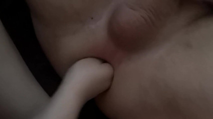 Girlfriend fisting my ass