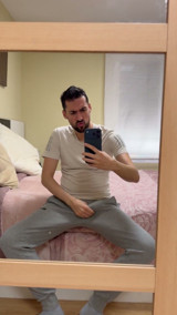 Hot Stepdaddy Showing off Big Cock