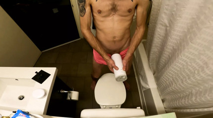 StraightStoner using a fleshlight thumbnail