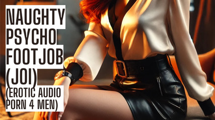 Footjob by your hot psychiatrist (Full Taboo Audio Porn on my site ASMR HFO JOI Erotic Audio 4 Men)
