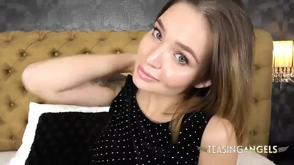 You'll Want To Ride Mia Ferrari After Watching Her Tease With Her Smooth Pussy Logo