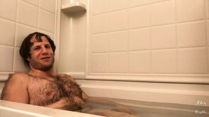 Hairy Dude Farts In Tub Gay JOI