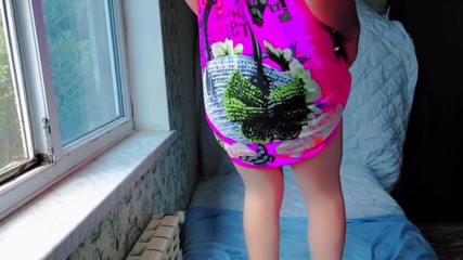 Playful Trans Girl Trying on Cute Summer Dress