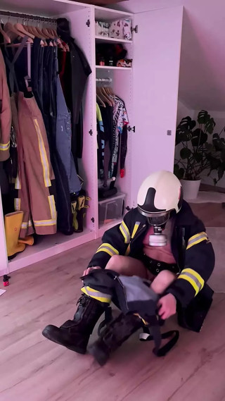Geiler Feuerwehrmann
