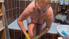 I Caught Her Showering, It Turned Me on, so I Started Jerking off