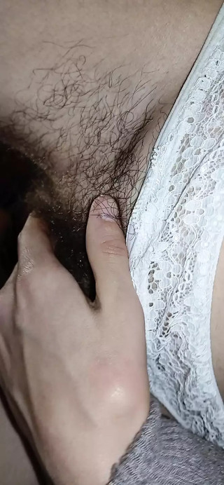 The Wettest and Hairiest Pussy Trembles From Orgasms
