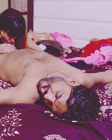 Kalpesh licked Ruxar's and rubbed her boobs